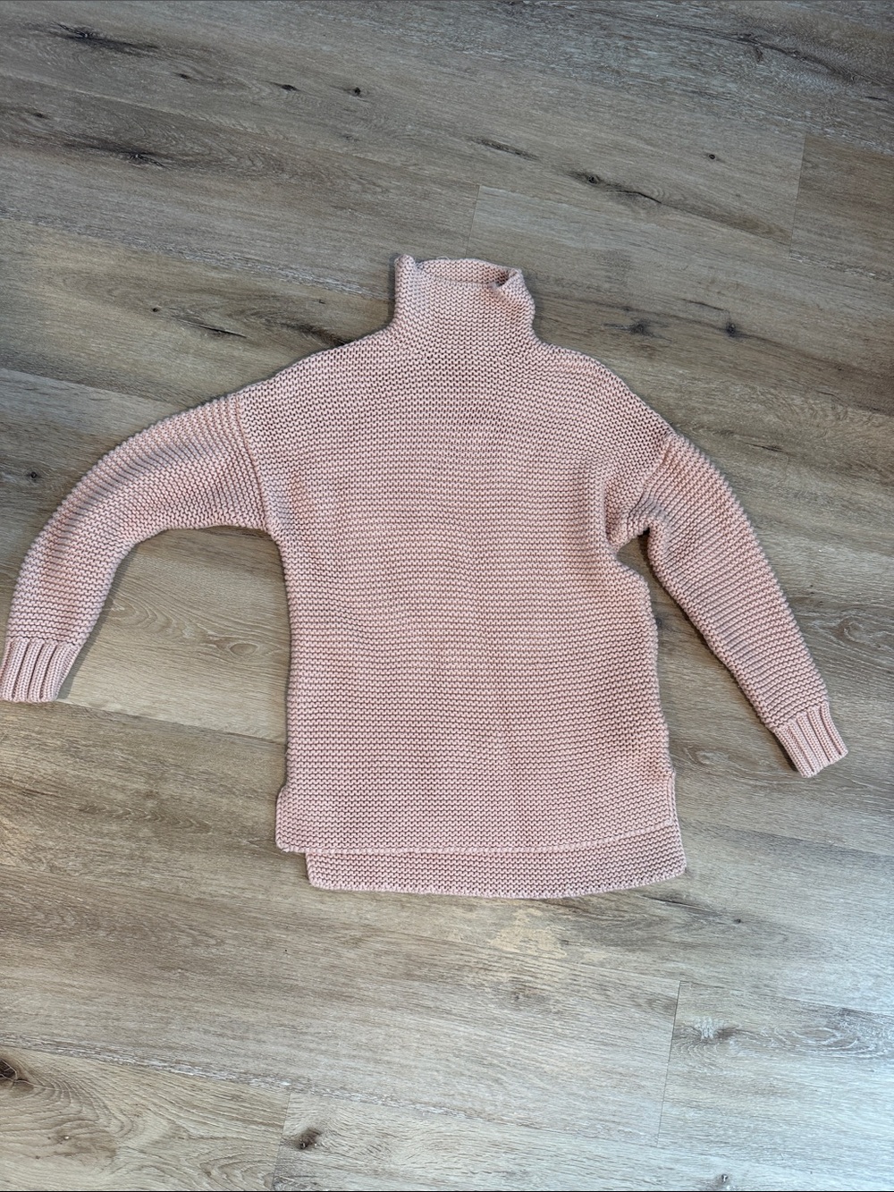 Banana Republic Blush Pink Turtleneck Sweater